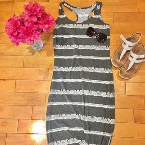 Aztec maxi dress